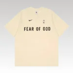 Buy T-shirt Fear Of God x Nike Warm Up Sail Free Shipping | DripSlum